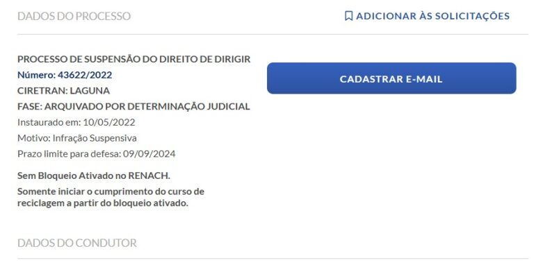 suspensão da cnh 1